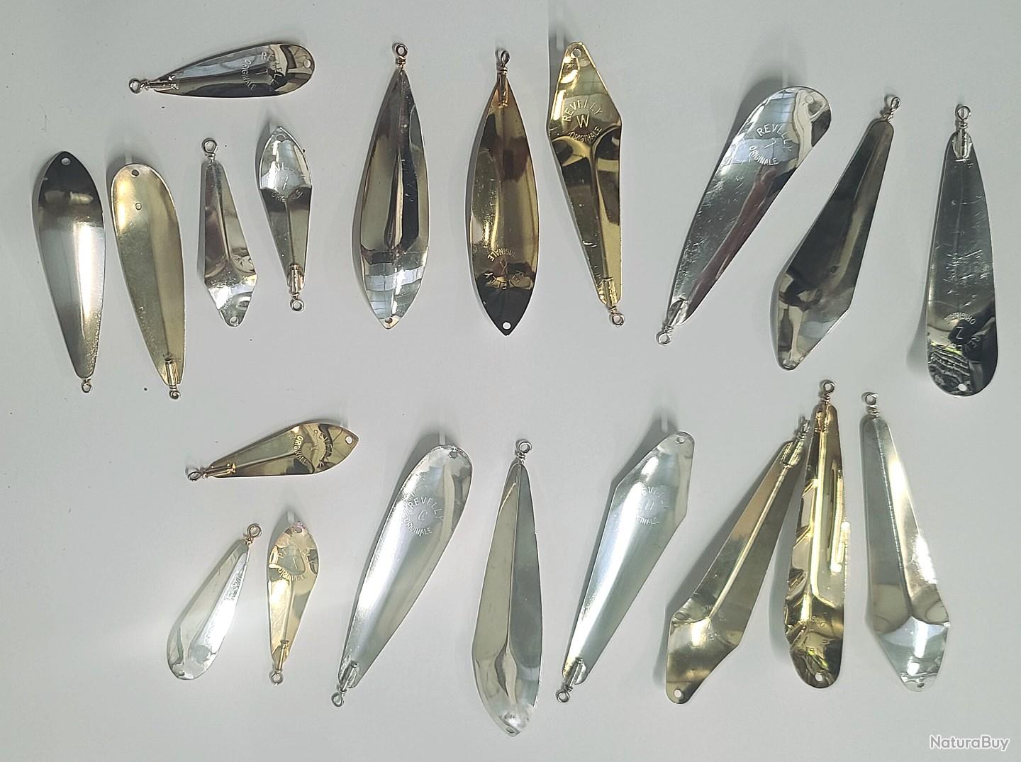 Lot De 10 Cuillères De Pêche Neuves - Tailles Et Couleurs Diverses, Pour Eau Douce