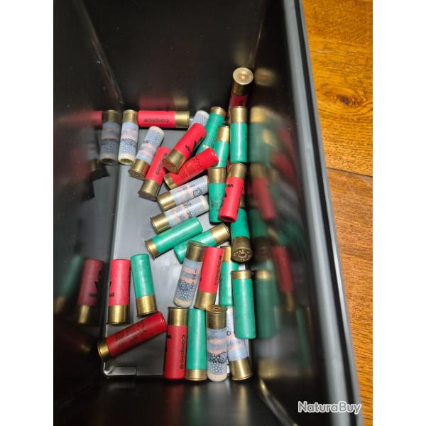 Lot de cartouches calibres 16