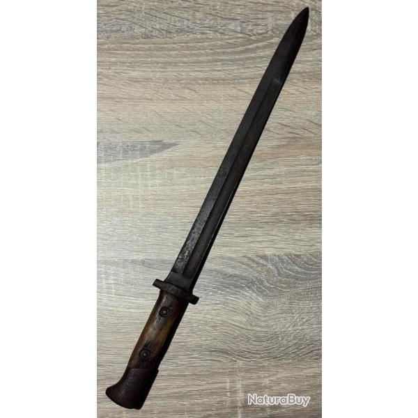 Ba�onnette Carcano 1891 WW1 Modifi� Poignard