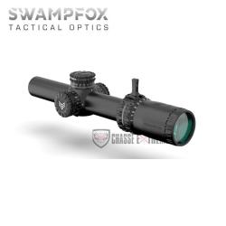 Lunette LPVO SWAMPFOX Arrowhead 1-6x24 SFP Rouge MIL 30mm
