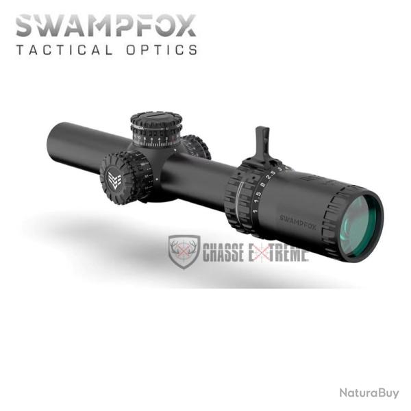 Lunette LPVO SWAMPFOX Arrowhead 1-6x24 SFP Vert MIL 30mm