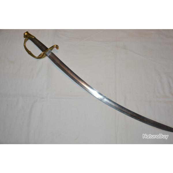 SABRE Mle 1821 OFFICIER INFANTERIE-SECOND EMPIRE NAPOLEON III-GUERRE DE CRIMEE 1854/1856.