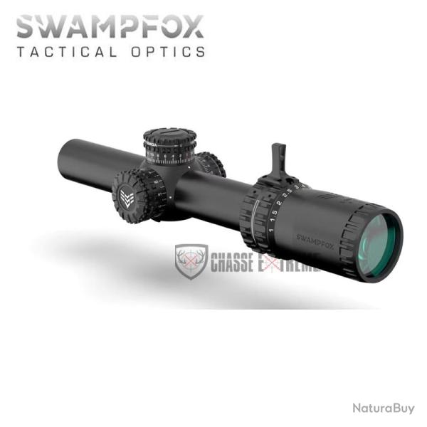 Lunette LPVO SWAMPFOX Arrowhead 1-10X24 SFP Vert MIL 30mm