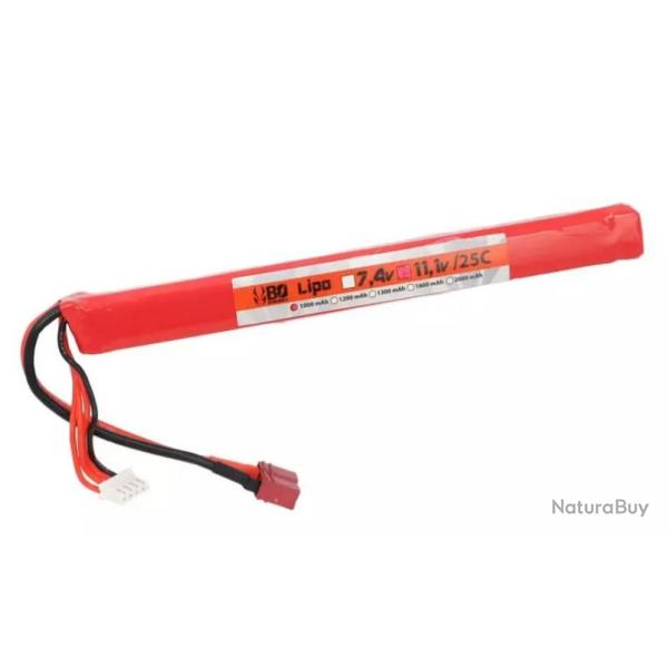 Batterie Li-Po -11.1V 1000 mAh 25C Stick AK T DEAN -BO MAnufacture