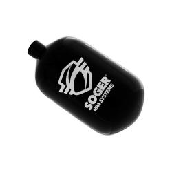 Bouteille Air Kevlar DRAGONFLY 1.1 l 68Ci 4500psi Soger - Noir Brillant