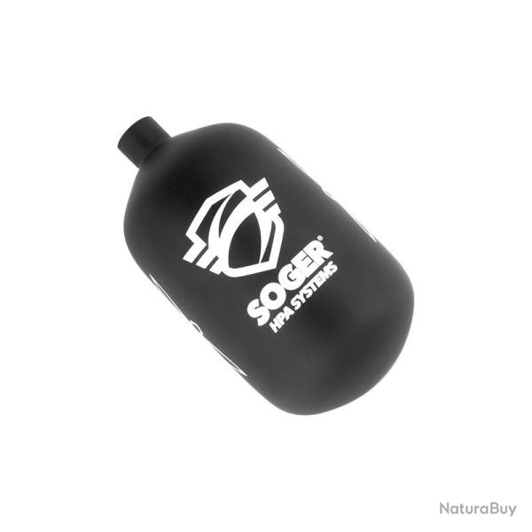 Bouteille Air Kevlar DRAGONFLY 1.1 l 68Ci 4500psi Soger - Noir Mat