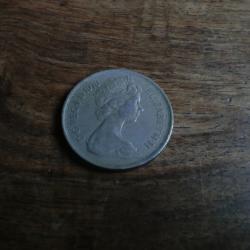 monnaie grande bretagne &eacute;lisabeth II 10 new pence   1976