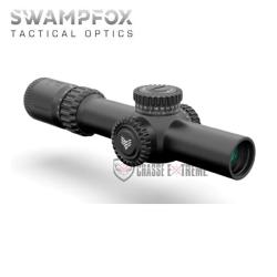 Lunette LPVO SWAMPFOX Warhorse 1-6x24 FFP Rouge MOA 34mm