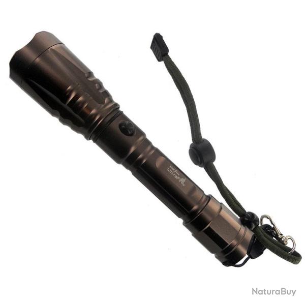 Lampe Flashlight Black Eagle T6