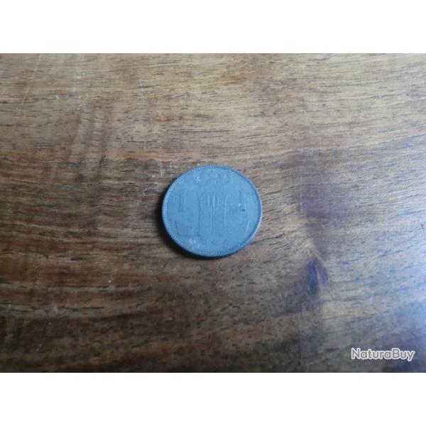 monnaie  belgique  1 F 1944