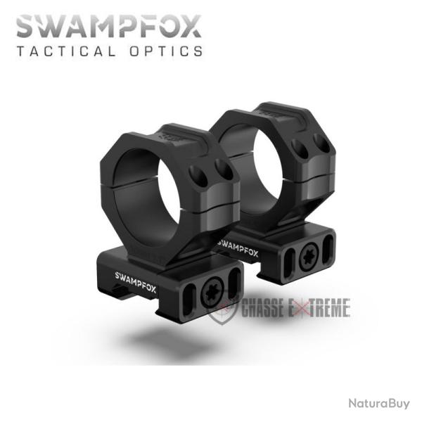 Colliers de Montage SWAMPFOX Freedom Rings II 30 mm Bas (1.1')
