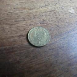 monnaie banque centrale peru 5 centavos  1965
