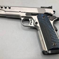 PISTOLET S&W 1911 PC CUSTOM BLEU CAL.45ACP d'occasion