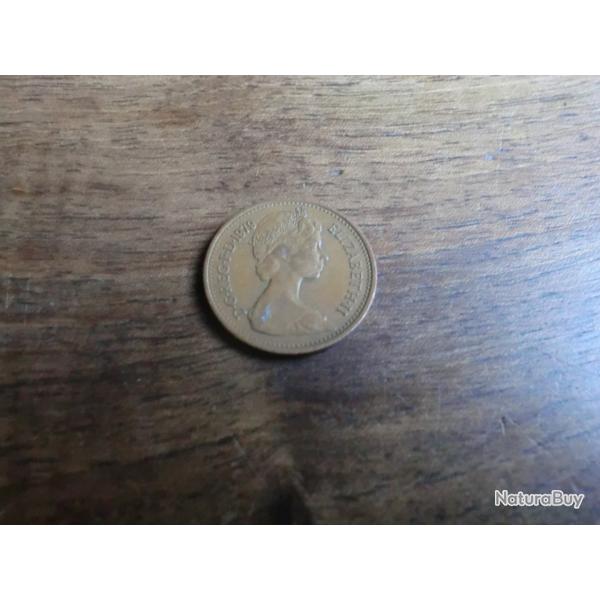 monnaie �lisabeth II  1 new penny 1979