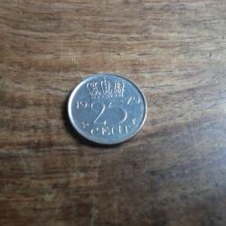 monnaie nederland 25 ct  1979