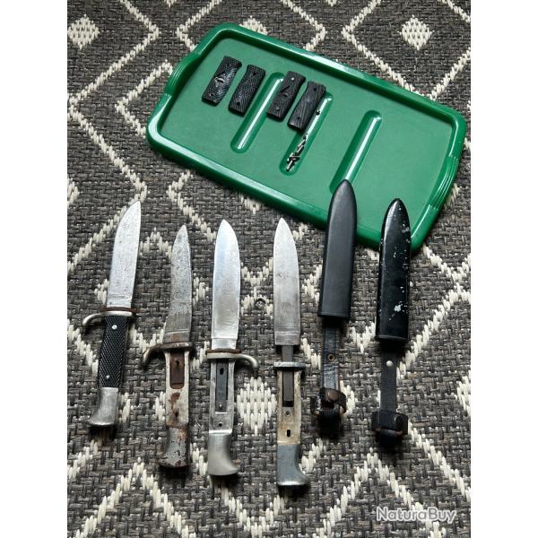 Lot de poignards WW2