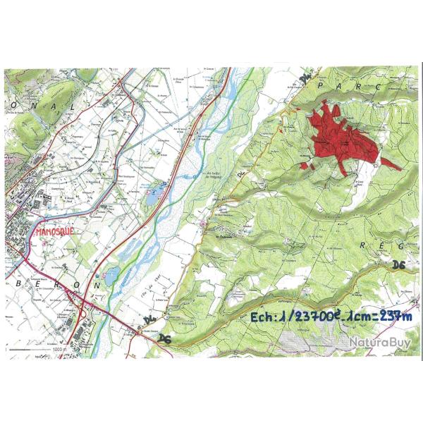 141,3757 ha - FOR�T DES BESSONS - ( 04 ) ALPES DE HAUTE PROVENCE