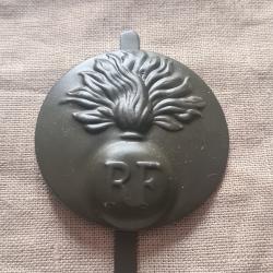 Insigne, Attribut, infanterie mod&egrave;le 37, Rondache  De Casque Adrian (12*32)