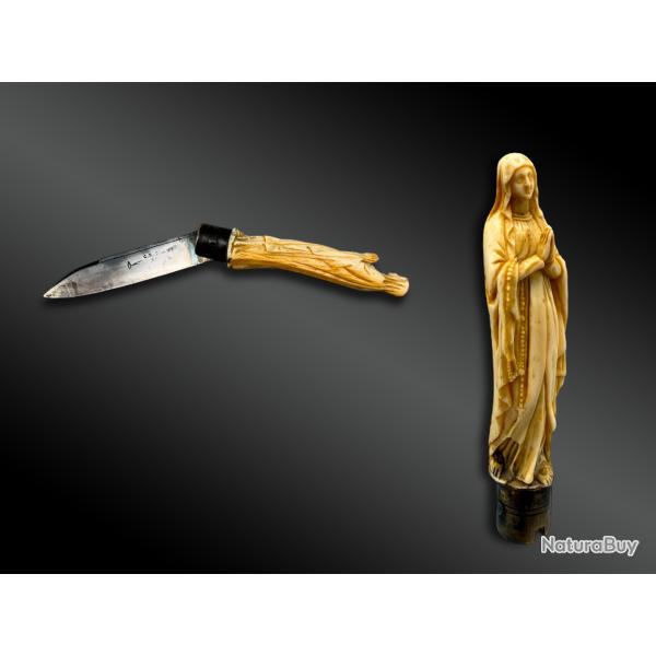 COUTEAU pliant sign� G. Ripiaut Crele - France - XIX�me si�cle