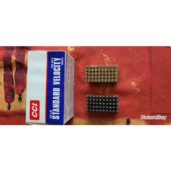 BO�TE de 500 cartouches 22 LR CCI standard v�locity