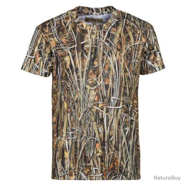 DESTOCKAGE !! TEE SHIRT MANCHES COURTES PERCUSSION GHOST CAMO WET M