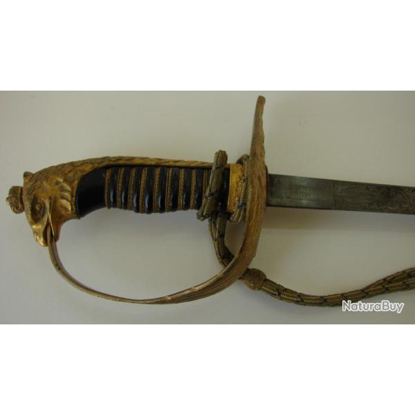 RARE SABRE D' OFFICIER  D AVIATION FASCISTE ITALIENNE 2EME GM