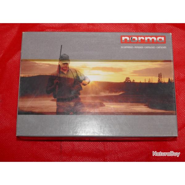 Cartouches NORMA 6.5X55  ALASKA  10.1G/156GRS en boite de 20