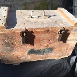 Caisse lance fus&eacute;e bois