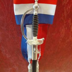 &Eacute;p&eacute;e de commissaire police nationale et sa ceinture de c&eacute;r&eacute;monie