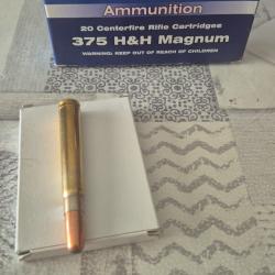 Boite 20 balles PPU calibre 375H&H Ench&egrave;res 1 euros sans prix de r&eacute;serve (2)