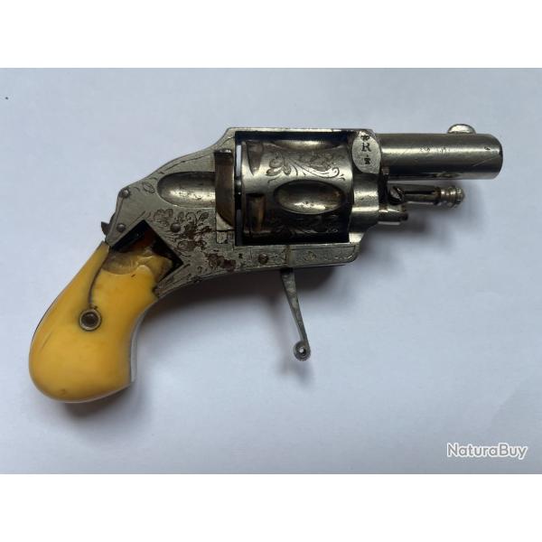 Bulldog 320 luxe hamerless grav� et nickel�