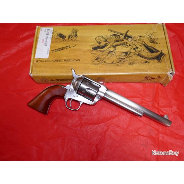 Revolver UBERTI 1873 CATTLEMAN INOX canon de 7"1/2 en .357 Mag