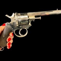 EXCELLENT REVOLVER BELGE FABRIQU&Eacute; PAR F DRISSEN calibre 380