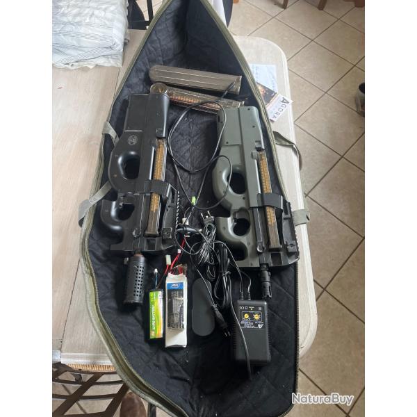 2 P90 airsoft
