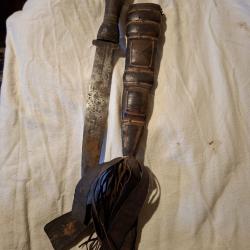 Ancien Poignard africain &agrave; identifier