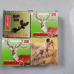 Lot de 86 cartouches plomb n&deg;6-7-7 1/2-9 BJ