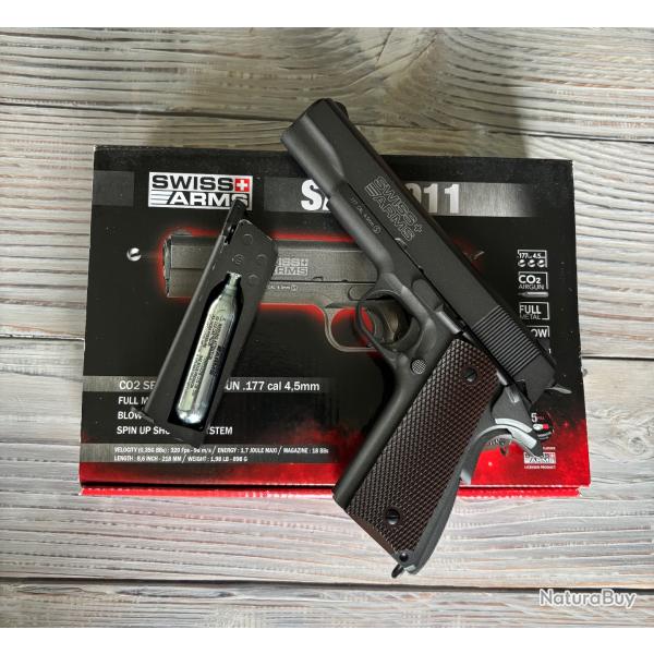 Pistolet COLT SAP1911 Airsoft Swiss Arms
