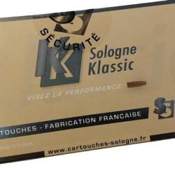 Cartouche SOLOGNE - Cal: 270 WIN - SUBSONIQUE - 150 grs - Boite de 20 cartouches