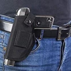 Holster universel &eacute;tuis TPU1000D/ pistolet revolver droitier/gaucher belle qualit&eacute; arme non incluse