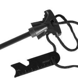 Pierre &agrave; feu magn&eacute;sium - Allume-feu bushcraft - Survie/Chasse/Camping