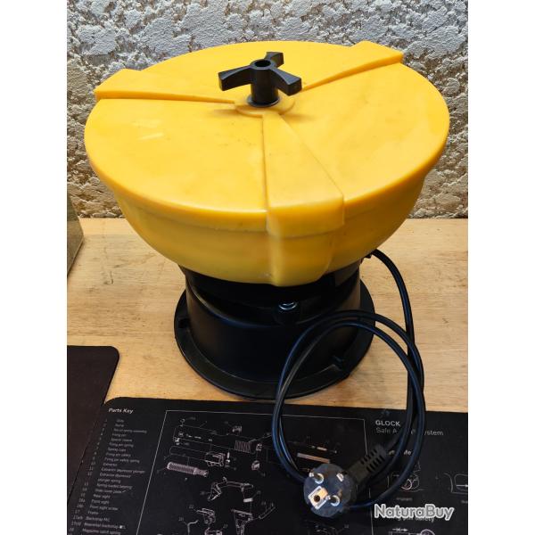 Tumbler nettoyeur d'�tuis SmartReloader SR787 + S�parateur et + de 6 kg de m�dia Lyman