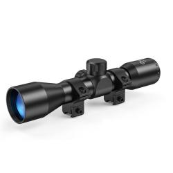 Lunette CVLife Foxspook 4x32 avec colliers 11mm pour queue d'aronde (R&eacute;ticule Mil-Dot)