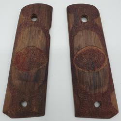 Paire de plaquettes Bois pour Colt 45.