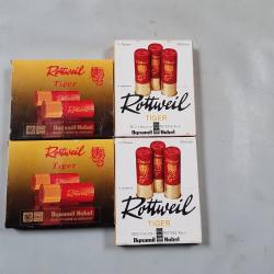 Cartouches rottweil Tiger N&deg; 5 & 8