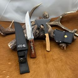 Set de Couteau + Petite hachette ''Columbia'' Offerte ref N.Scb12