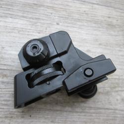 Vis&eacute;e arriere M4 airsoft en plastique(h12)