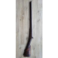 Magnifique fusil &agrave; percussion en calibre 20 GRASBAUM &agrave; Clermont