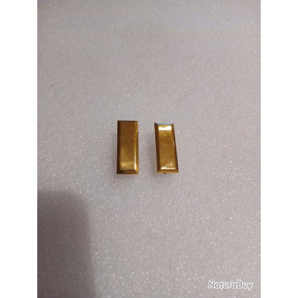 Lot de grades officier arm�e us SECOND LIEUTENANT WW2 ORIGINAL