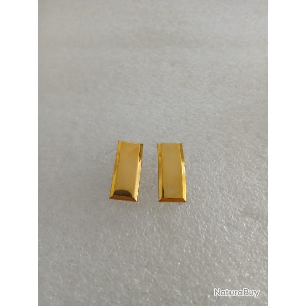 Lot de grades officier arm�e us SECOND LIEUTENANT bomb� WW2 ORIGINAL