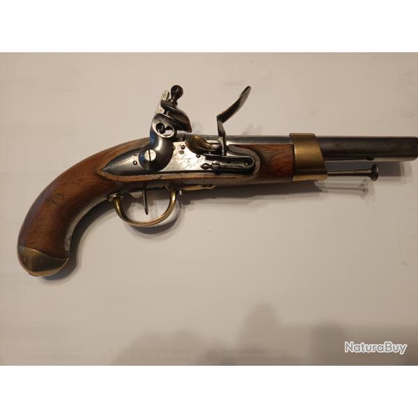 Pistolet an 13 silex